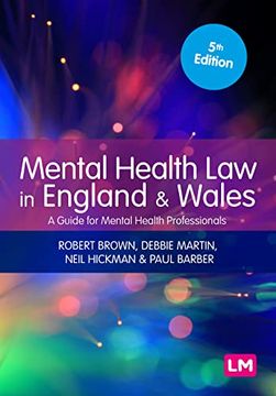portada Mental Health law in England and Wales: A Guide for Mental Health Professionals (Mental Health in Practice Series) (en Inglés)
