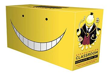portada Assassination Classroom Complete box Set: Includes Volumes 1-21 With Premium (en Inglés)