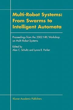 portada multi-robot systems: from swarms to intelligent automata (in English)