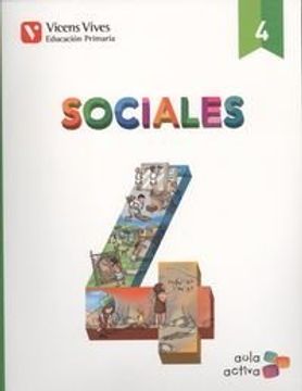 portada SOCIALES 4+ CANTABRIA SEPARATA (AULA ACTIVA): Sociales 4. L. Alumno Y Separata Cantabria. Aula Activa: 000002