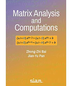 portada Matrix Analysis and Computations (Other Titles in Applied Mathematics) (en Inglés)