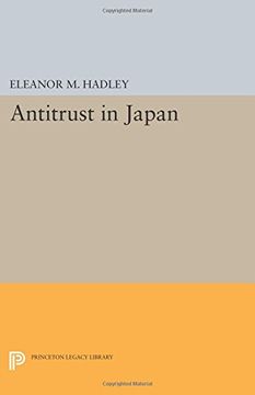 portada Antitrust in Japan (Princeton Legacy Library) (in English)