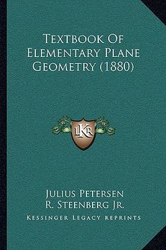 portada textbook of elementary plane geometry (1880)