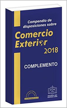 portada COMPENDIO DE COMERCIO EXTERIOR ECONÓMICO 2018