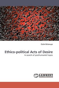 portada ethico-political acts of desire (en Inglés)