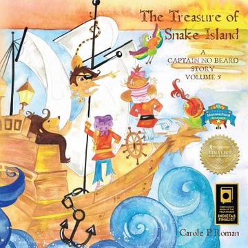 portada The Treasure of Snake Island: A Captain No Beard Story (en Inglés)