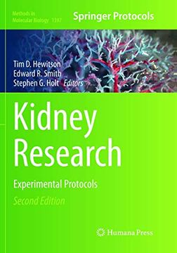 portada Kidney Research: Experimental Protocols (Methods in Molecular Biology, 1397) (in English)