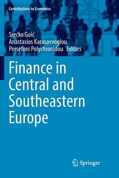 portada Finance in Central and Southeastern Europe (en Inglés)