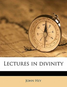 portada lectures in divinity volume 1 (en Inglés)