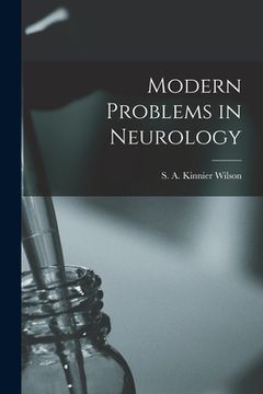 portada Modern Problems in Neurology (en Inglés)