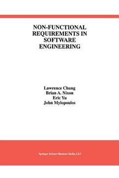 portada Non-Functional Requirements in Software Engineering (en Inglés)