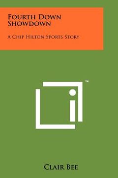 portada fourth down showdown: a chip hilton sports story (en Inglés)