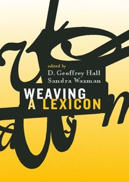 portada Weaving a Lexicon (en Inglés)