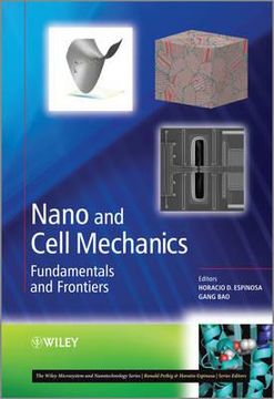 portada Nano and Cell Mechanics: Fundamentals and Frontiers (en Inglés)