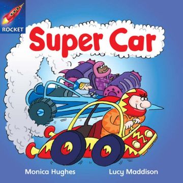 portada Rigby Rocket: Pink Reader 15 - Super Car! (Rigby Rocket) (en Inglés)