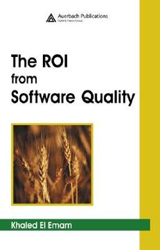 portada the roi from software quality (en Inglés)