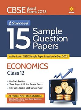 portada I Succeed 15 Sample Question Papers Economics Class 12 (2023) (en Inglés)