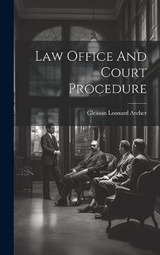 portada Law Office and Court Procedure (en Inglés)