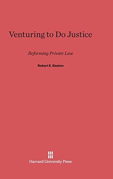 portada Venturing to do Justice (en Inglés)