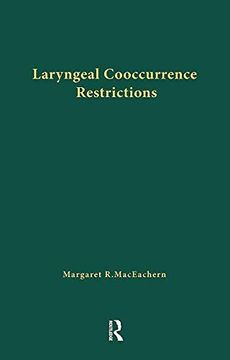 portada Laryngeal Cooccurrence Restrictions (in English)