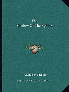 portada the shadow of the sphinx (in English)