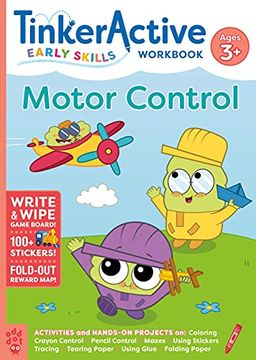 portada Tinkeractive Early Skills Motor Control Workbook Ages 3+ (en Inglés)