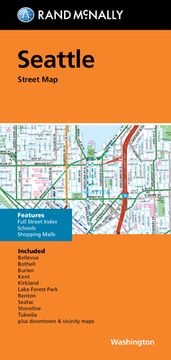 portada Rand McNally Folded Map: Seattle Street Map (en Inglés)
