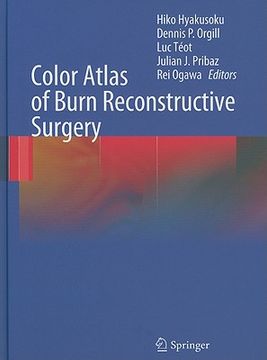 portada Color Atlas of Burn Reconstructive Surgery (en Inglés)