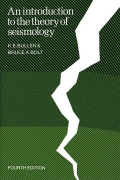 portada An Introduction to the Theory of Seismology 