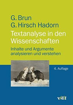 portada Textanalyse in den Wissenschaften (en Alemán)