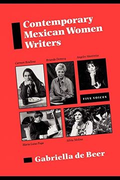 portada Contemporary Mexican Women Writers: Five Voices (Texas pan American Series) (en Inglés)