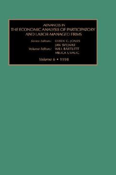 portada advances in the economic analysis of participatory and labor-managed firms