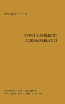 portada Topos Anneles Et Schemas Relatifs (en Francés)