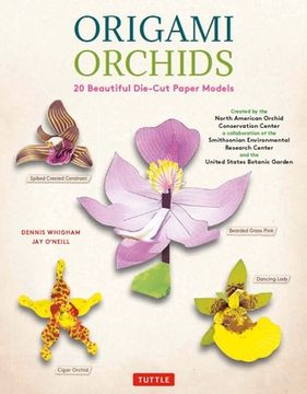 portada Origami Orchids Kit: 20 Beautiful Die-Cut Paper Models 