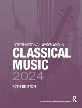 portada International Who's who in Classical Music 2024 (en Inglés)