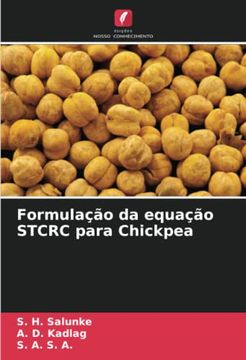 portada Formulação da Equação Stcrc Para Chickpea (en Portugués)