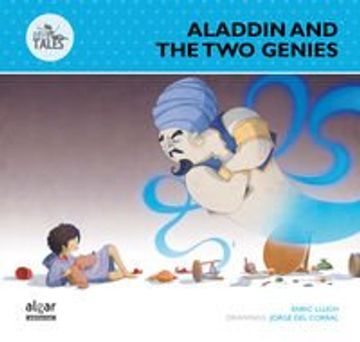 portada Aladdin And The Two Genies (re-tales) (in English)