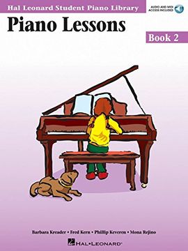 portada Piano Lessons Book 2 Book (in English)