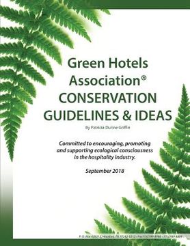portada Green Hotels Conservation Guidelines and Ideas (en Inglés)