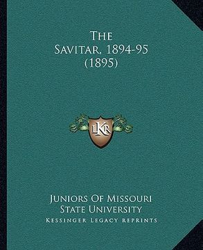 portada the savitar, 1894-95 (1895) (en Inglés)