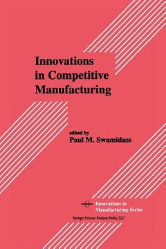 portada Innovations in Competitive Manufacturing (en Inglés)