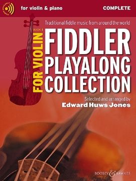 portada Fiddler Playalong Collection - Volume 1: Traditional Fiddle Music from Around the World for Violin (2 Violins), Piano, Guitar AD Libitum Book/Audio On (en Inglés)