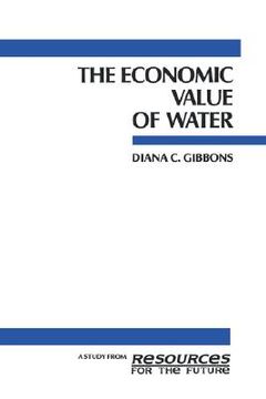 portada the economic value of water (en Inglés)