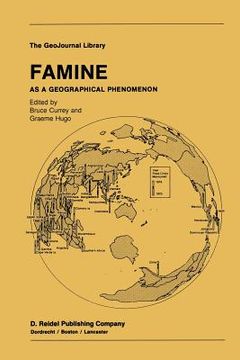 portada Famine: As a Geographical Phenomenon