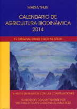 portada 2014 calendario de agricultura biodinamica (in Spanish)