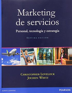 portada Marketing de Servicios. Personal, Tecnología y Estrategia - 7ª Edición