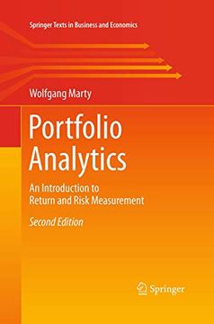 portada Portfolio Analytics: An Introduction to Return and Risk Measurement (en Inglés)