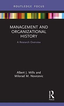 portada Management and Organizational History: A Research Overview (State of the art in Business Research) (en Inglés)
