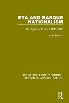 portada Eta and Basque Nationalism (Rle: Terrorism & Insurgency) (Routledge Library Editions: Terrorism and Insurgency) (in English)
