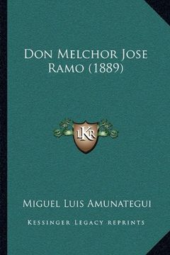 portada Don Melchor Jose Ramo (1889)